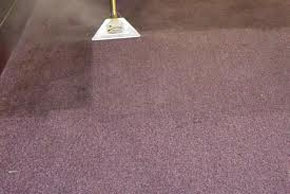 Before and after carpet cleaning